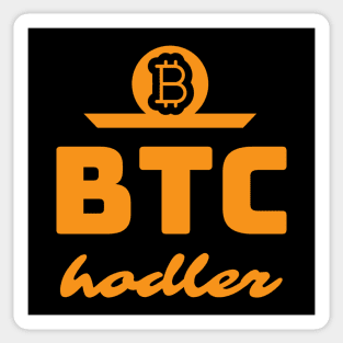 BTC Hodler Sticker